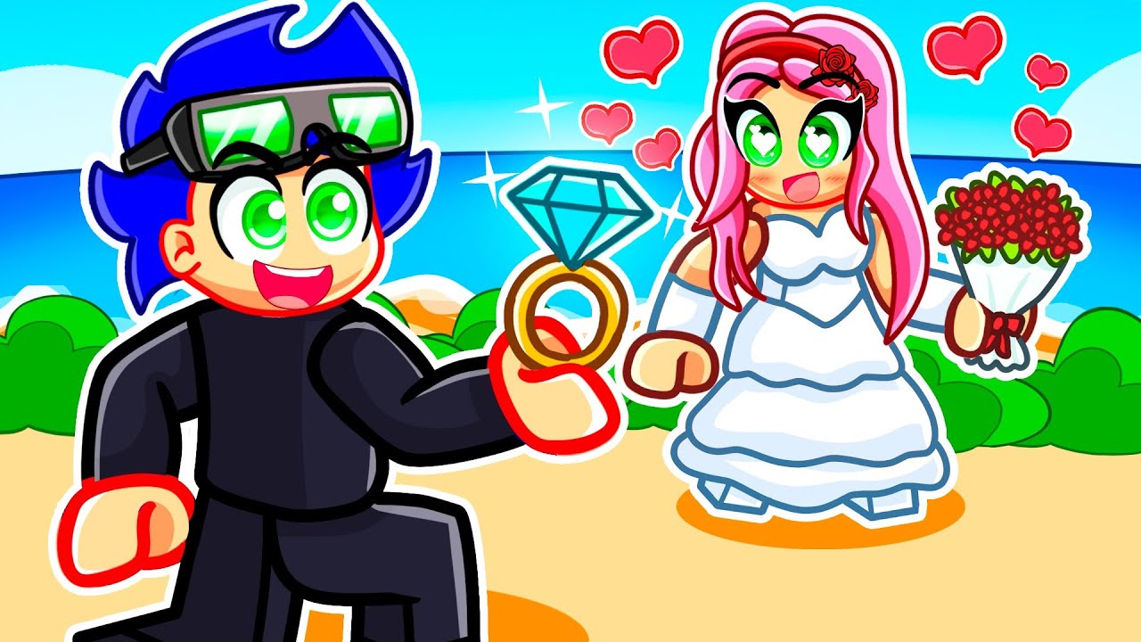 Speedy se CASA con su ENAMORADA en Roblox SNAPCHAT!