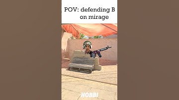 Daily life of a mirage player..  #cs2 #counterstrike #mirage  #csgo #funny #gg