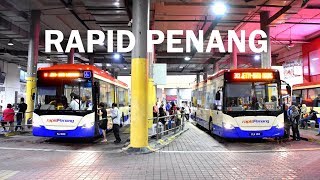 Buses in Penang, Malaysia 2019