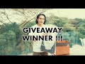 Giveaway WINNER TNF Hydra 26L Backpack | VLOG RIKAS HARSA