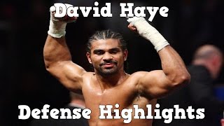 David Haye - Defense Highlights