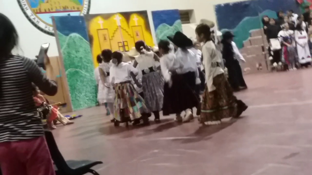 Taos pueblo day school Christmas play 2017