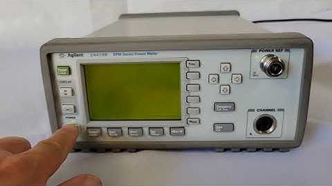 Agilent E 4418 B EPM Series Power Meter (A# 67019)