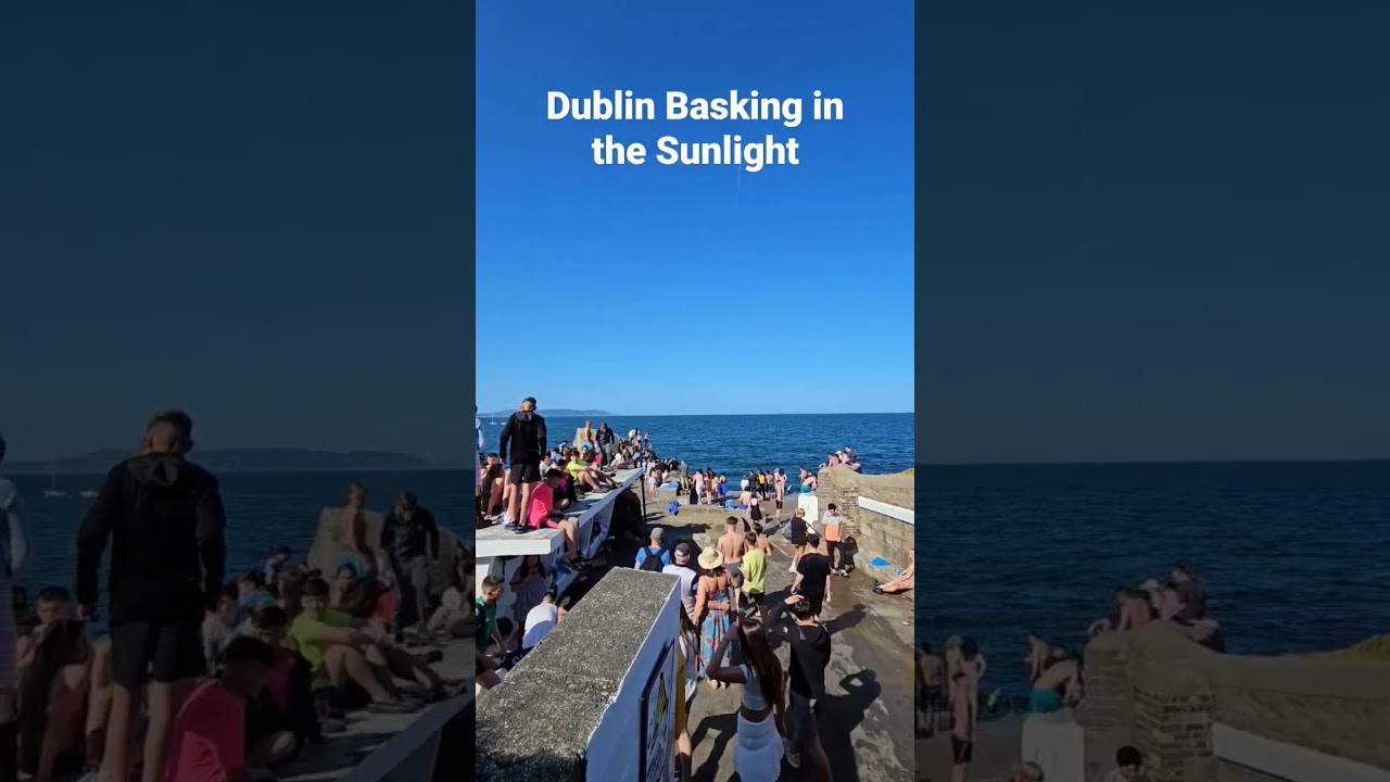 Dublin Basking in the Sunlight -  summer vibes 