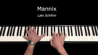 Video thumbnail of "Mannix - Piano Arrangement - Sheet Music Available"