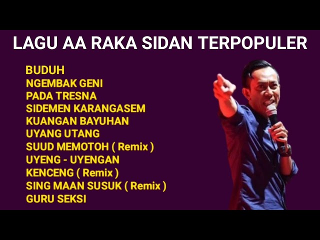 BUDUH, NGEMBAK GENI, PADA TRESNA | KUMPULAN LAGU AA RAKA SIDAN YANG TERBAIK DAN TERPOPULER 2024 class=