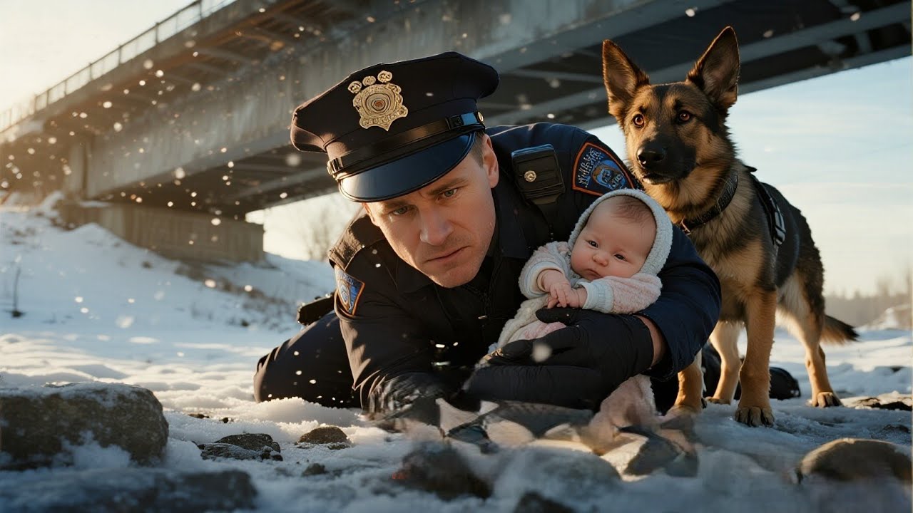 Officer and His K9 Discovered Twin Babies Under a Snowy Bridge — Their Next Move