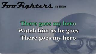 Video thumbnail of "Foo Fighters - My Hero (Karaoke)"