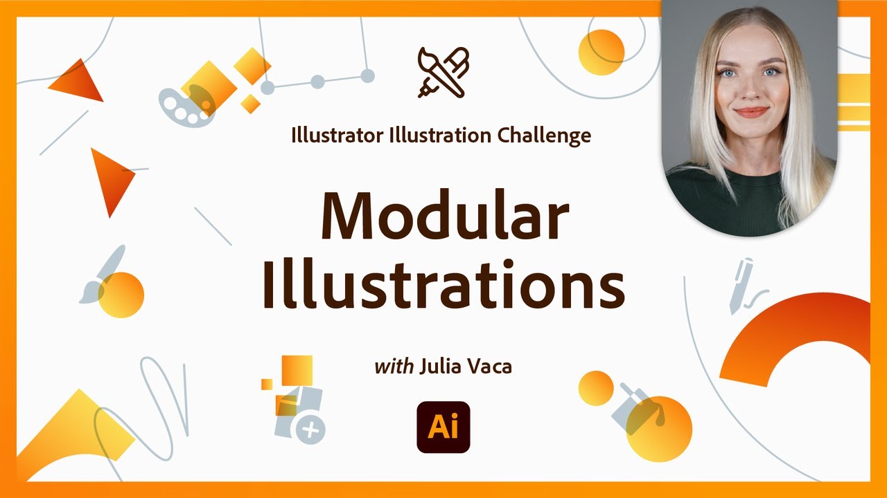 Creative Encore: Modular Illustrations | Illustrator Illustration Challenge