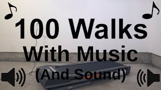 100 Walks From Kevin Parry But With Music & Sounds