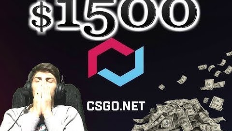 1500$ Profit CSGO.NET 😶