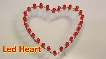 Led Trái Tim với NE555 và 74HC164 @TN_Electric