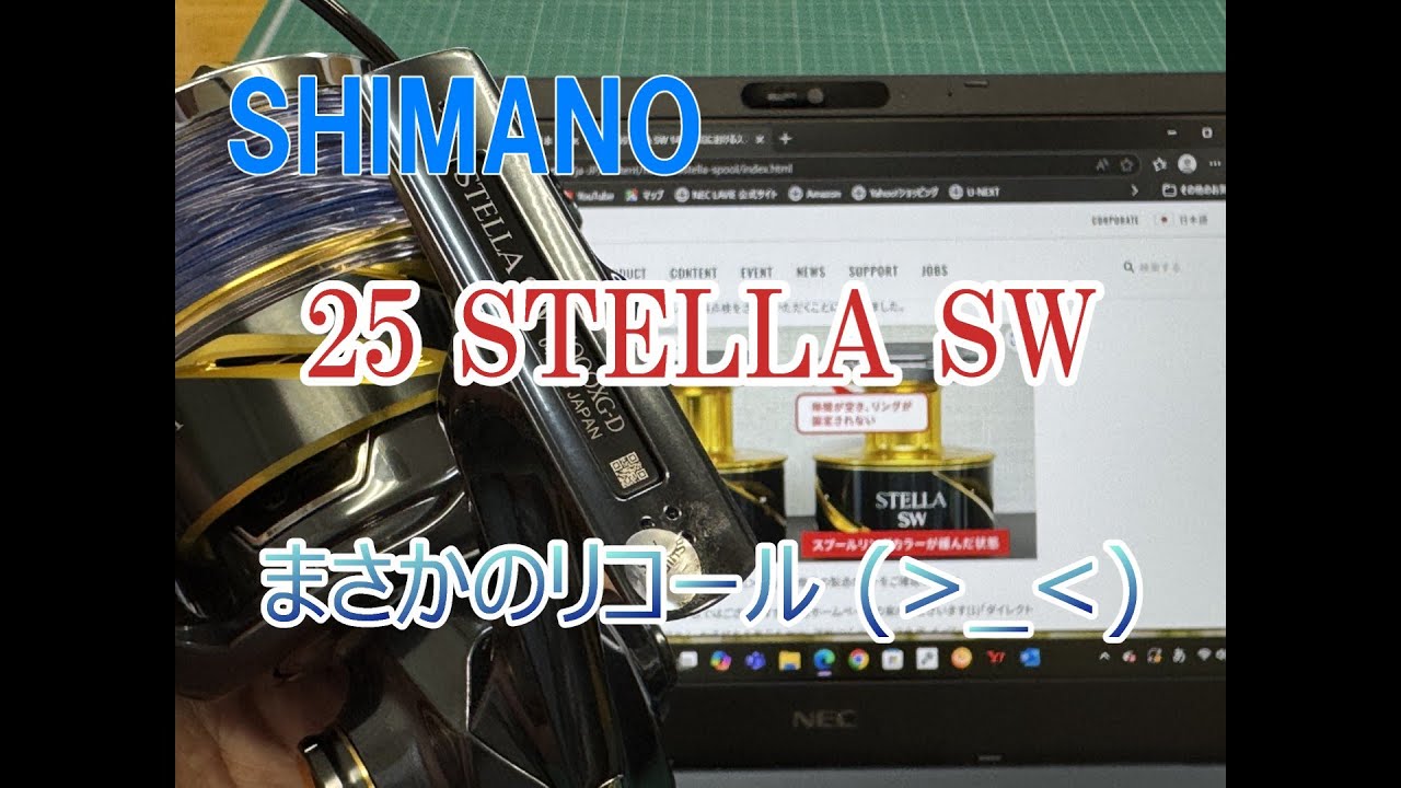 SHIMANO 25 STELLA SW Recall - YouTube