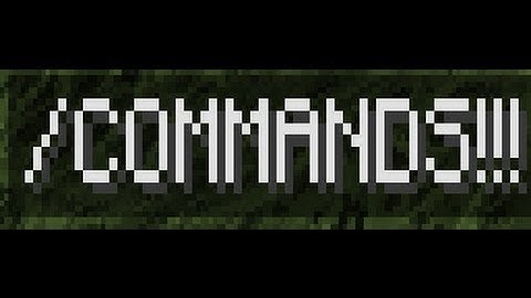 Minecraft Mod Showcase- SinglePlayer Commands Mod 1.6.2