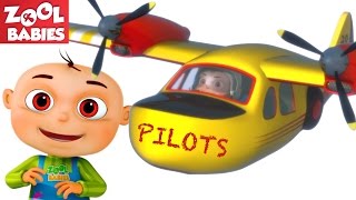 Zool Babies As Pilots Douse Forest Fire Five Little Babies Series Cartoon Animation For Children