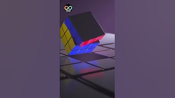 Infinite Rubik Motion Loop 3D Animation No.13
