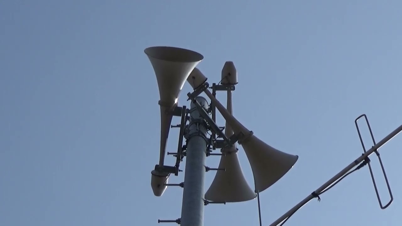 長崎県諫早市防災行政無線 12時 新音源「ふるさと」 ※フェードアウト