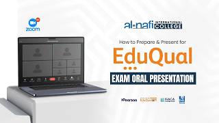 How to Prepare & Present for EduQual Exam Oral Presentation
