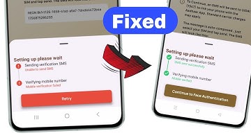 Adhar app login problem | Unable to send SMS | Mobile Verification failed | Setting up please wait