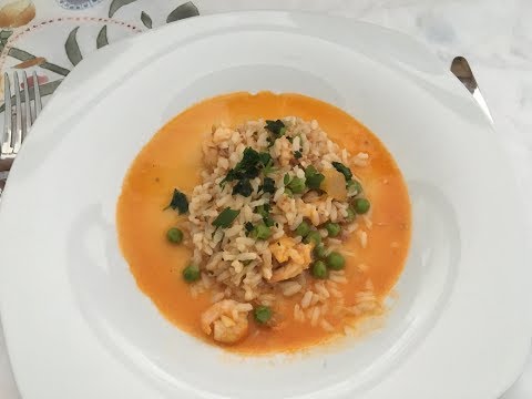 ARROZ DE ATUM COM MIOLO DE CAMARÃO