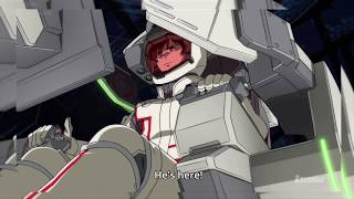 [ANIME-SCENE] Full Frontal (Char Aznable) vs Banagher Links.