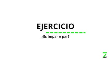 Ejercicio en C++ | ¿ES PAR O IMPAR? #logicabasica