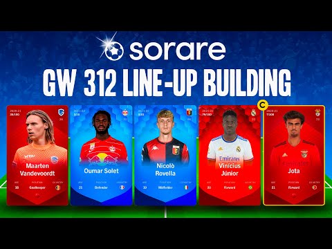 Building My Sorare Teams LIVE!  | Gameweek 312 - Building My Sorare Teams LIVE!  | Gameweek 312