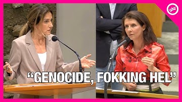 LINKS vs Yesilgöz over GAZA in APB: "Genocide, fokking hel"
