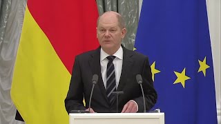 Our damn responsibility to prevent war, says Germany's Scholz