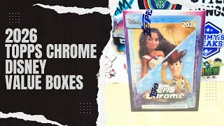👀First Look👀 2026 Topps Chrome Disney Value Boxes with Lil Grizz