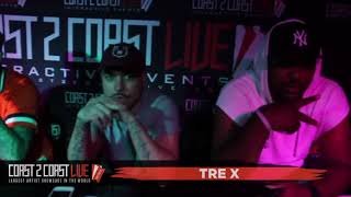 Tre X Performs at Coast 2 Coast LIVE | NYC All Ages Edition 6/17/18 - 4th Place