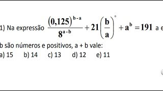 173. Colégio Naval 1983 - Q1 - Trabalhando com algumas propriedades da potenciação