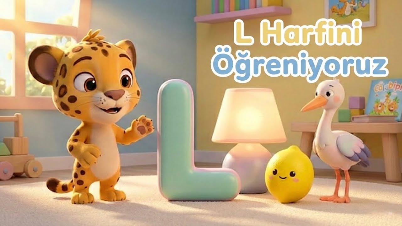 L Harfini Öğreniyoruz! 📚| Parstiko ile A’dan Z’ye Çocuk Şarkıları | Okul Öncesi 🎶