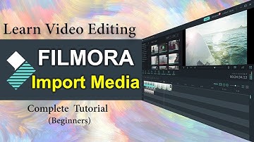 Video Editing with Filmora 12: Importing Media