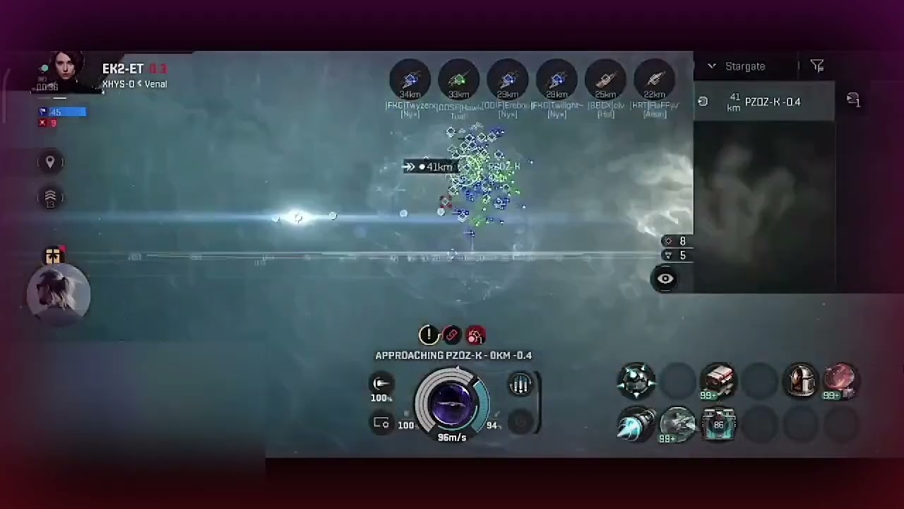 EVE ECHOES SUPER PVP-TROG VS MEOW