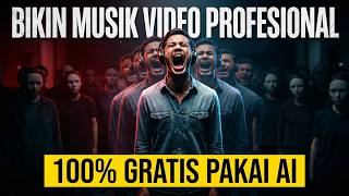 Bikin Musik Video Profesional 100% GRATIS Pakai AI — Tutorial Lengkap!