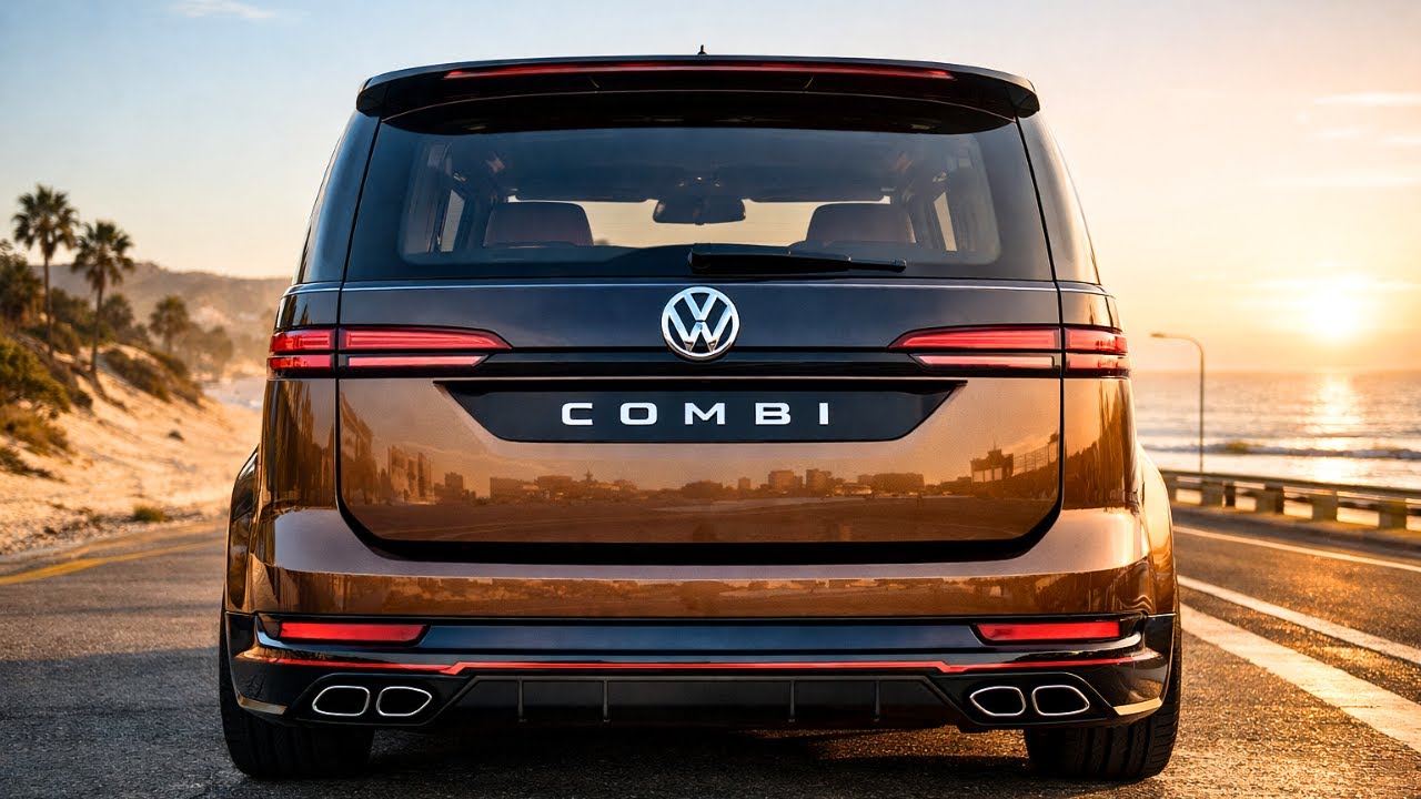 Volkswagen Combi 2026 возвращается… И он совсем не похож на оригинал.