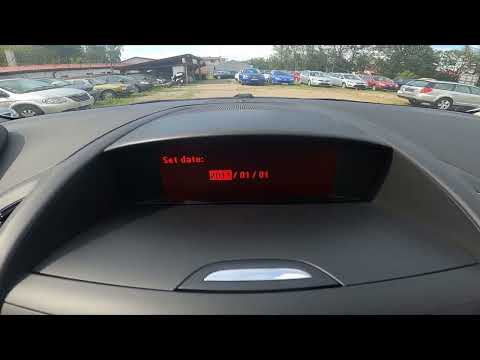 How to Manually Change Date and Time in Opel Zafira C ( 2011 – 2019 ) - Manage Time Settings