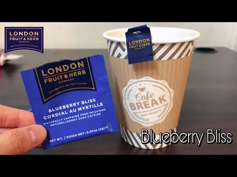 차도남TV - 영국 London Fruit & Herb Company  BlueBerry Bliss 런던 후르츠 & 허브 컴퍼니  블루베리 블리스 허브티  홍차 과일차  티타임