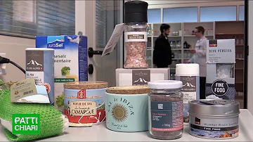 Quanto sodio in 1 grammo di sale?