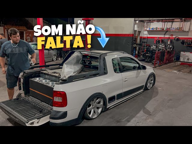 SAVEIRO CROSS COM SOM! Será que ficou bom? Mais de 30k 😱 