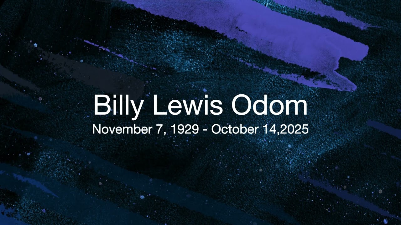 Billy Odom Funeral FBC Claxton October 18 2025