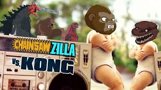 Godzilla vs  Kong \& Baby Dance - Coffin Dance Meme (Parody)