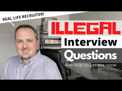 Comment Répondre Aux Questions D’Entrevue Illégales