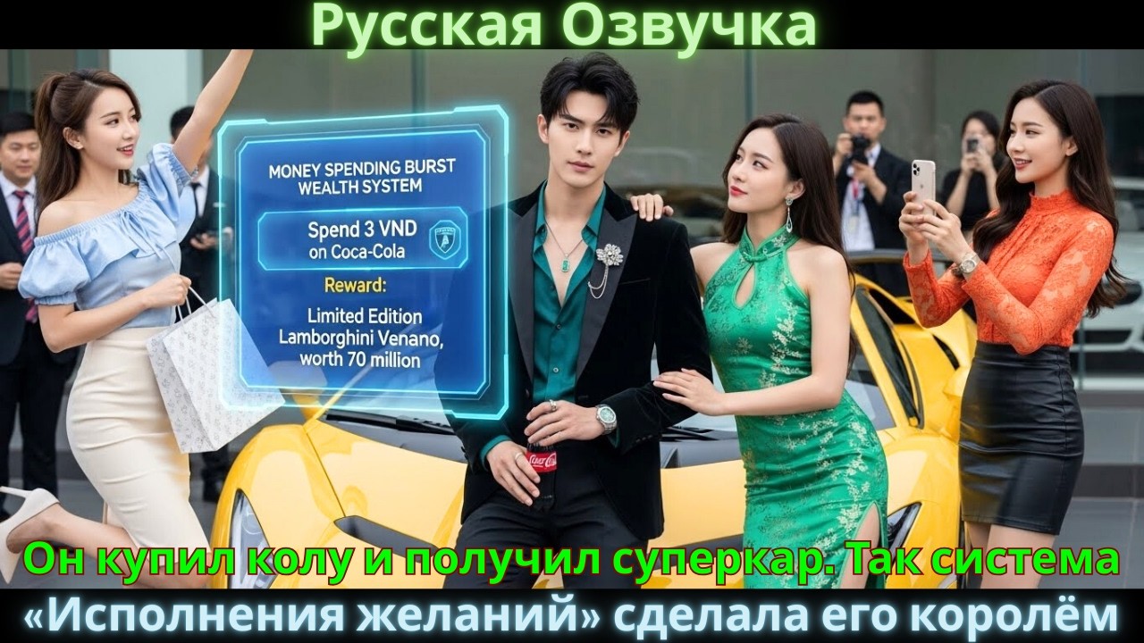 Он купил колу и получил суперкар. Так система «Исполнения желаний» сделала его королём