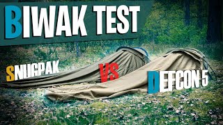 ✅BIWAKSACK TEST: Snugpak Stratosphere vs. Defcon 5 - Günstige Carinthia Observer Alternative?