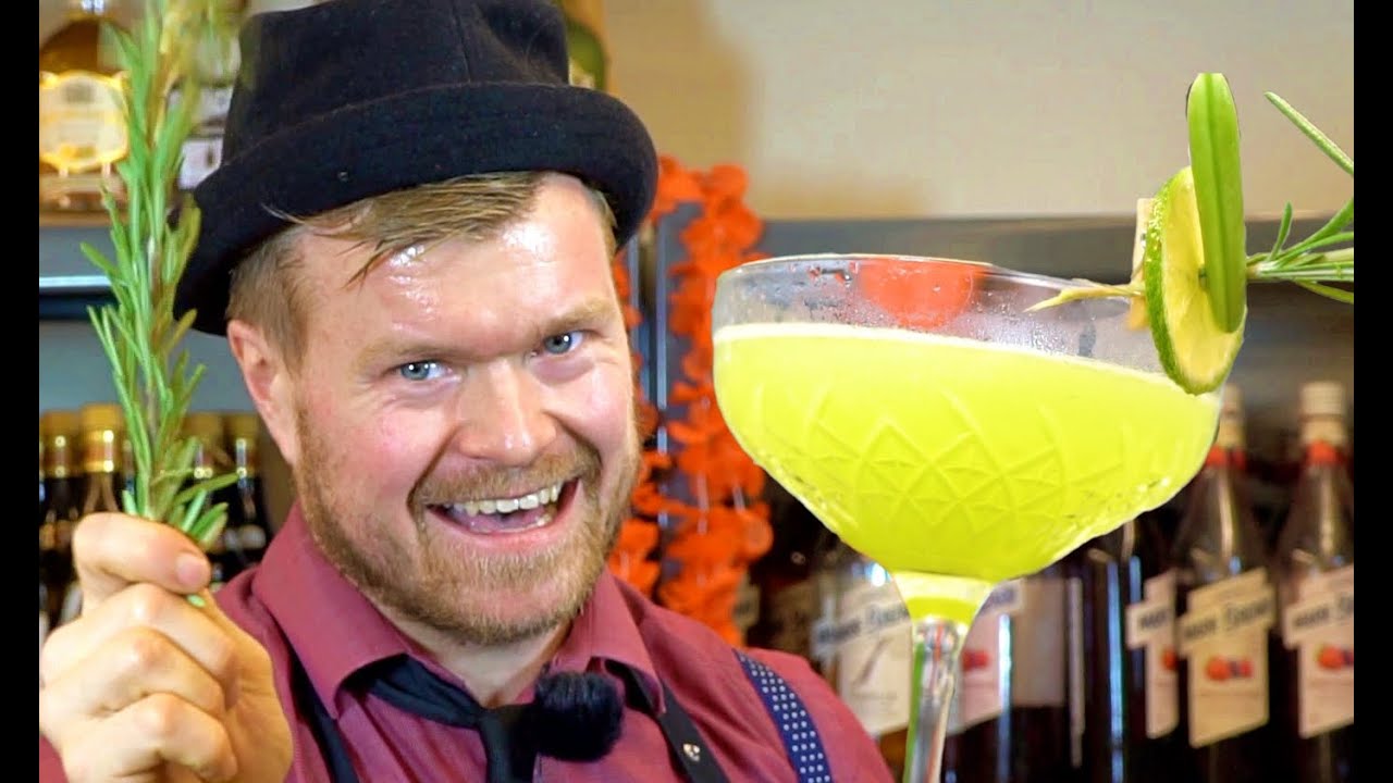 How to make The Green Goblin cocktail! YouTube