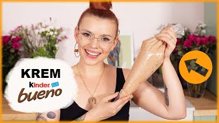 Krem o smaku KINDER BUENO do tortu! Jak zrobić? | Sugarlady