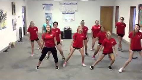 CAAA flash mob THRILLER tutorial PART 2