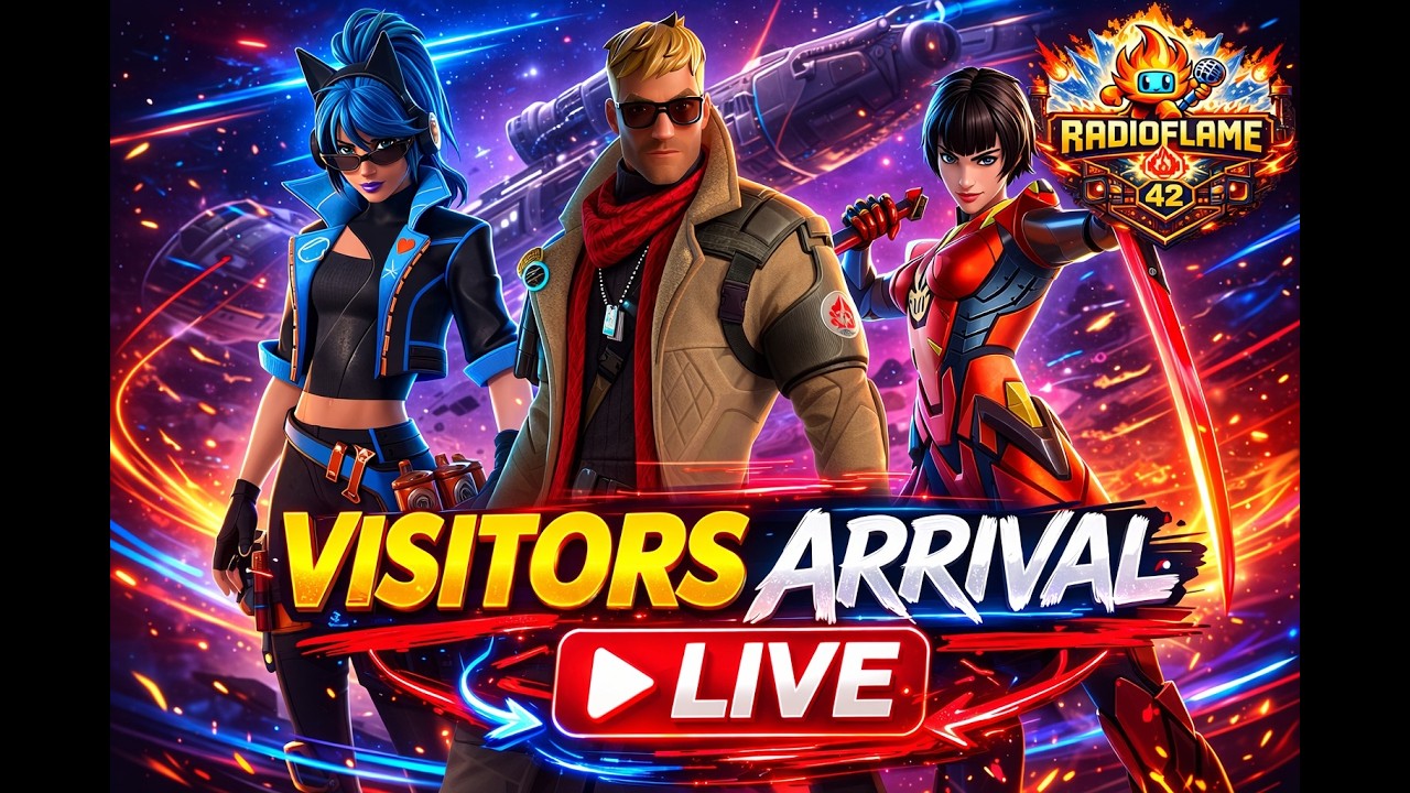 Fortnite VISITORS ARRIVAL live event